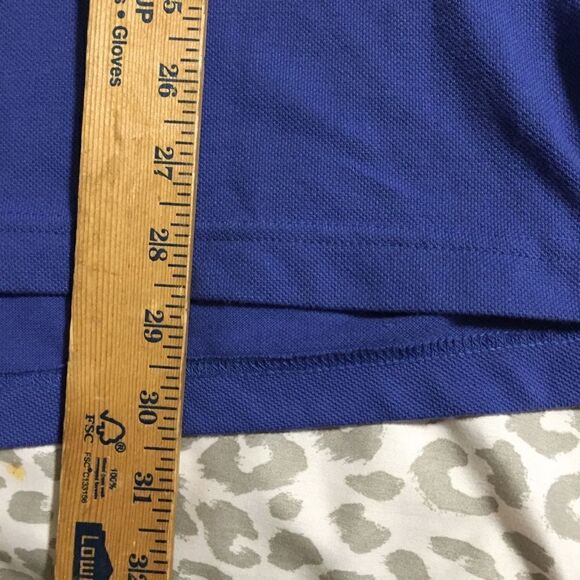 Walt Disney World Mickey Mouse Blue Golf Polo Cotton Large - Picture 4 of 5